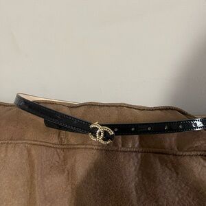 Black Designer Women's Belt